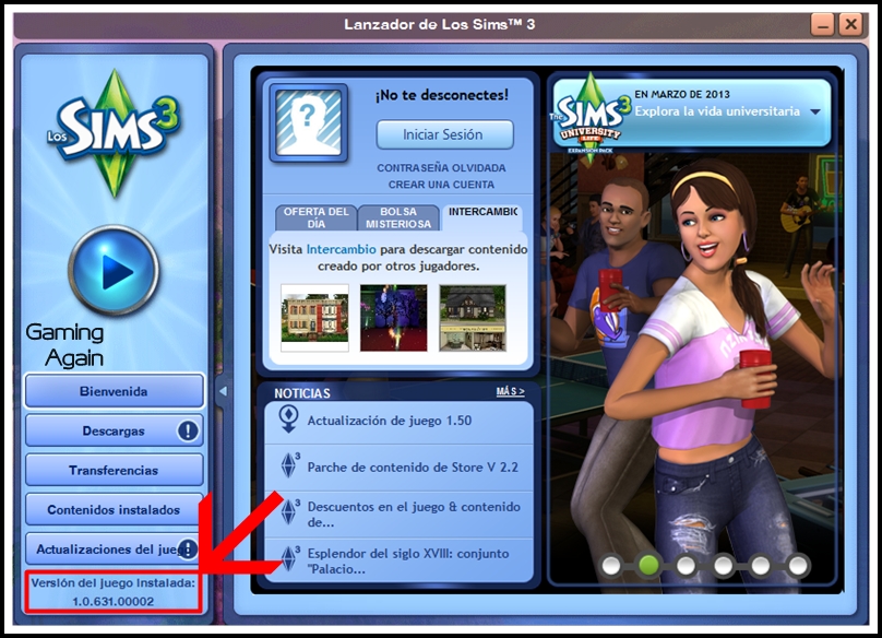 The Sims Version 1.0